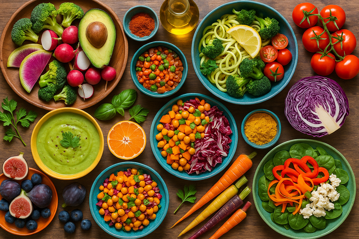 Cuisine nature et couleurs