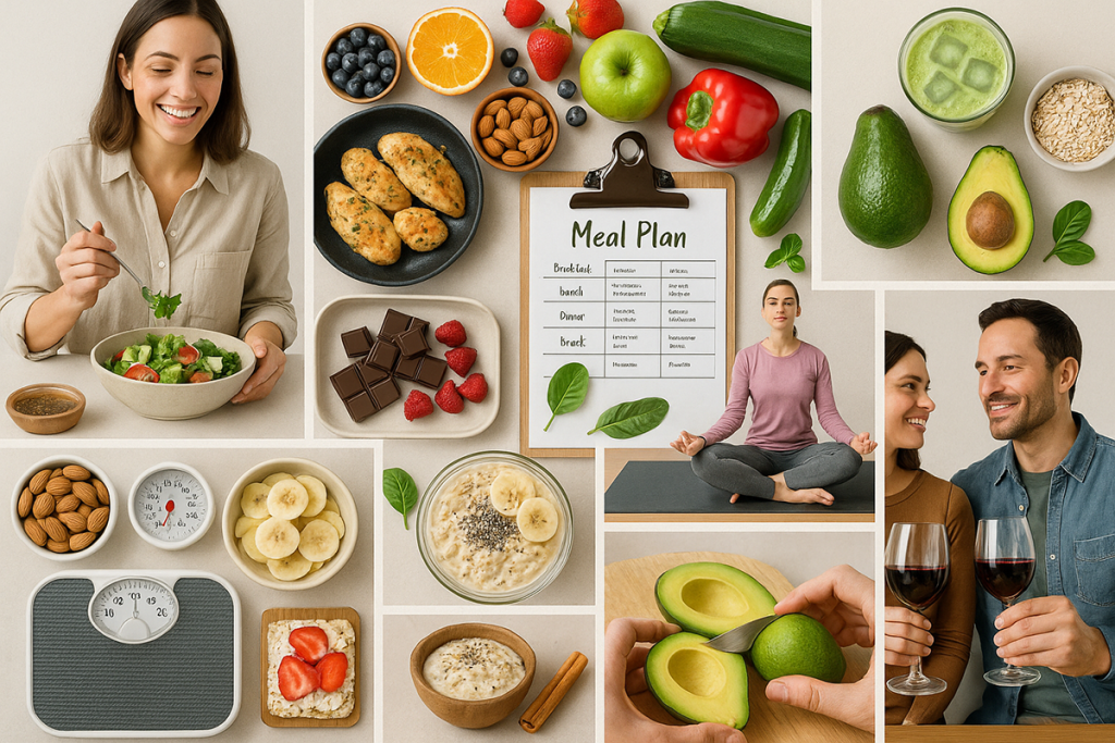 Mode de vie gourmand et équilibré