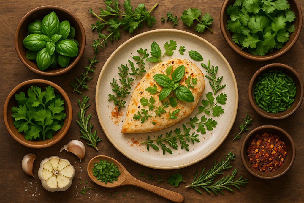 Sublimer le goût avec des herbes fraîches
