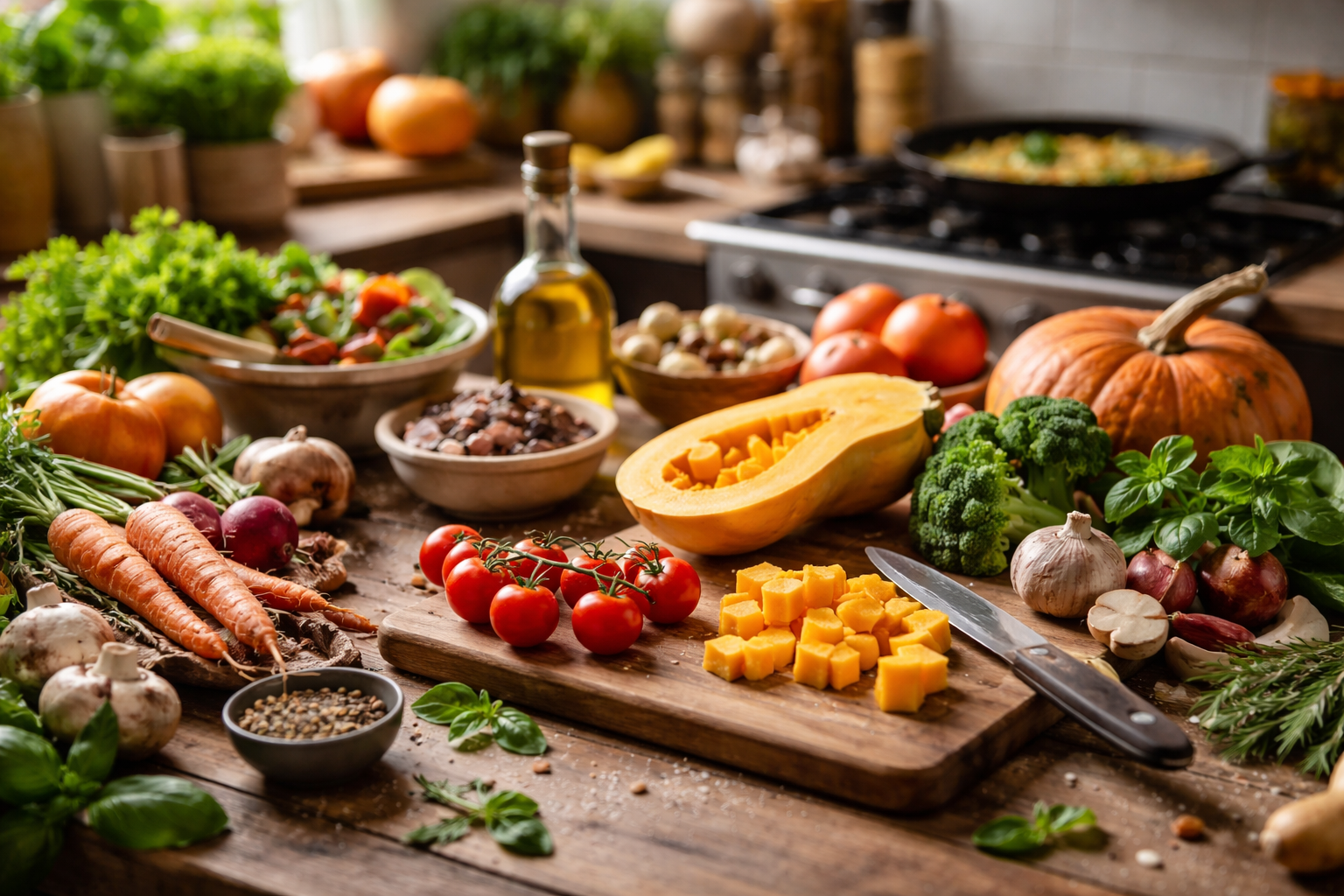 Cuisiner avec des produits de saison