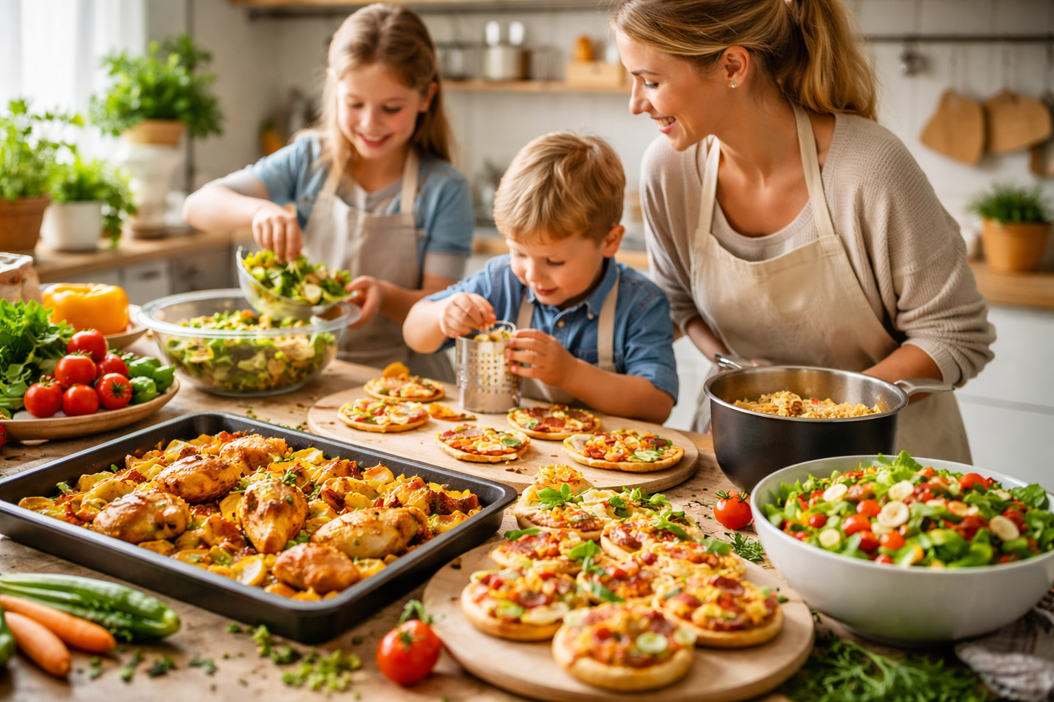 Cuisiner pour toute la famille facilement