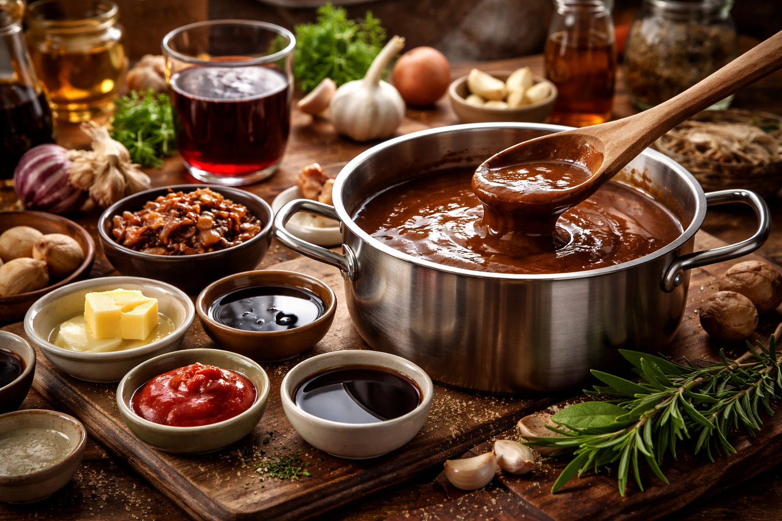 Donner plus de profondeur aux sauces
