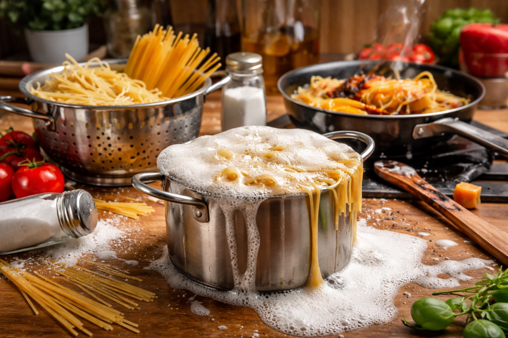 Erreurs à éviter quand on cuisine des pâtes