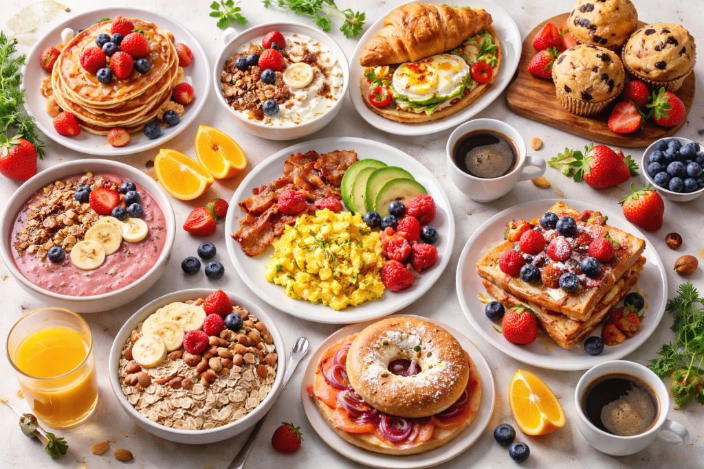 Petits déjeuners gourmands et simples