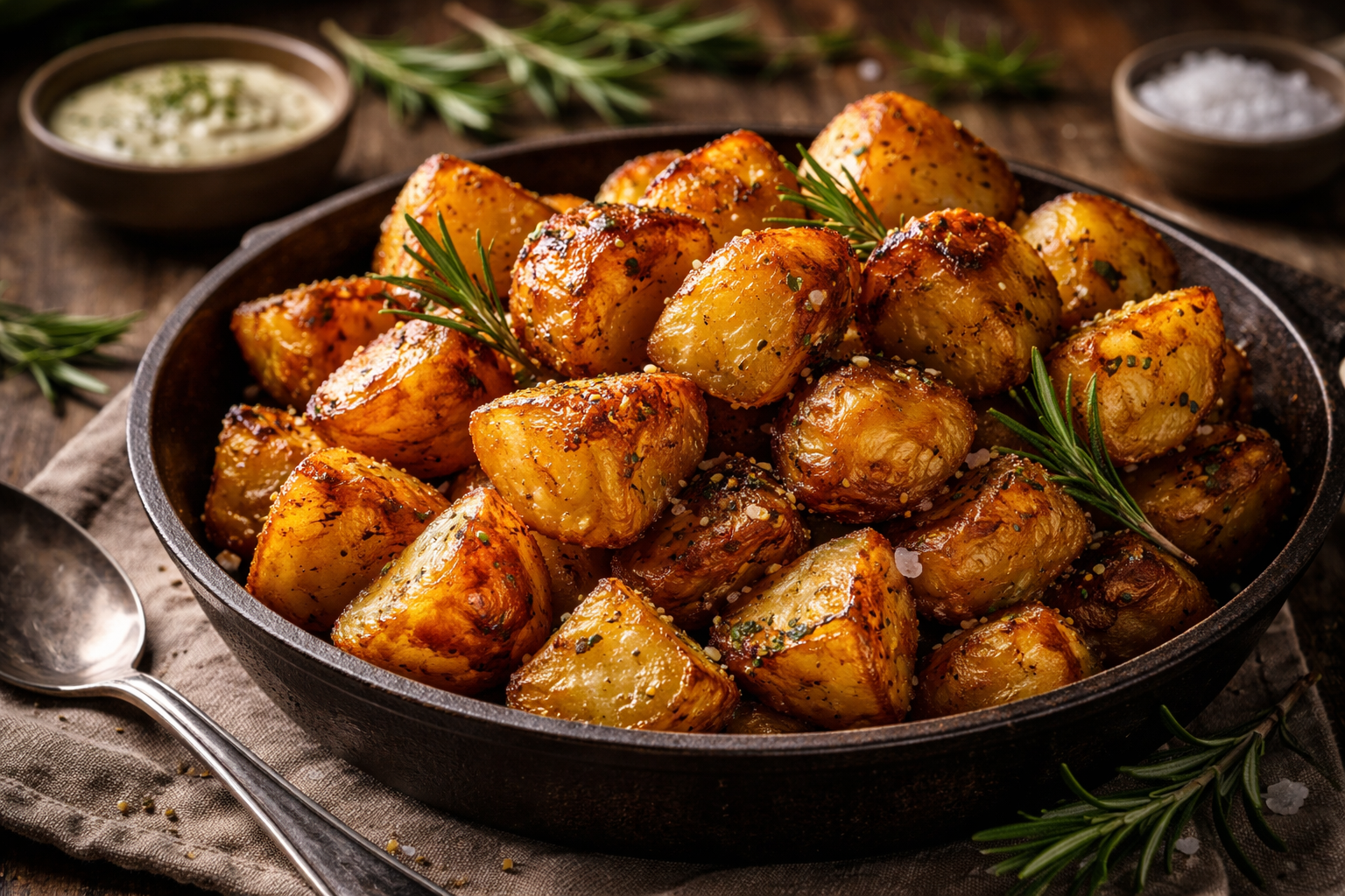 Pommes de terre croustillantes