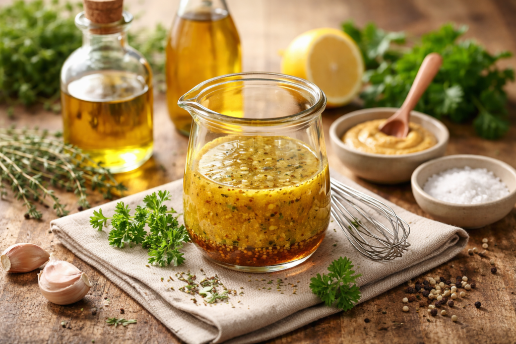 Réussir une vinaigrette équilibrée