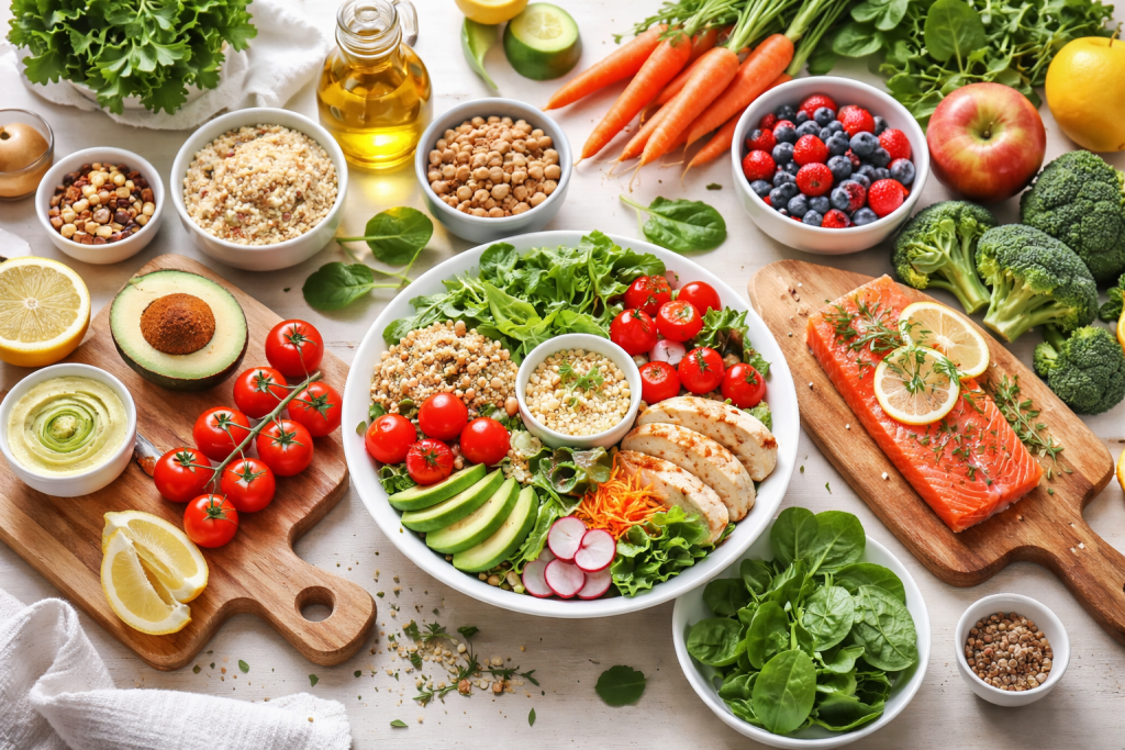 bases d’une cuisine équilibrée