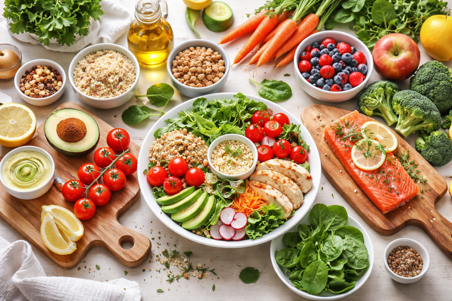 bases d’une cuisine équilibrée