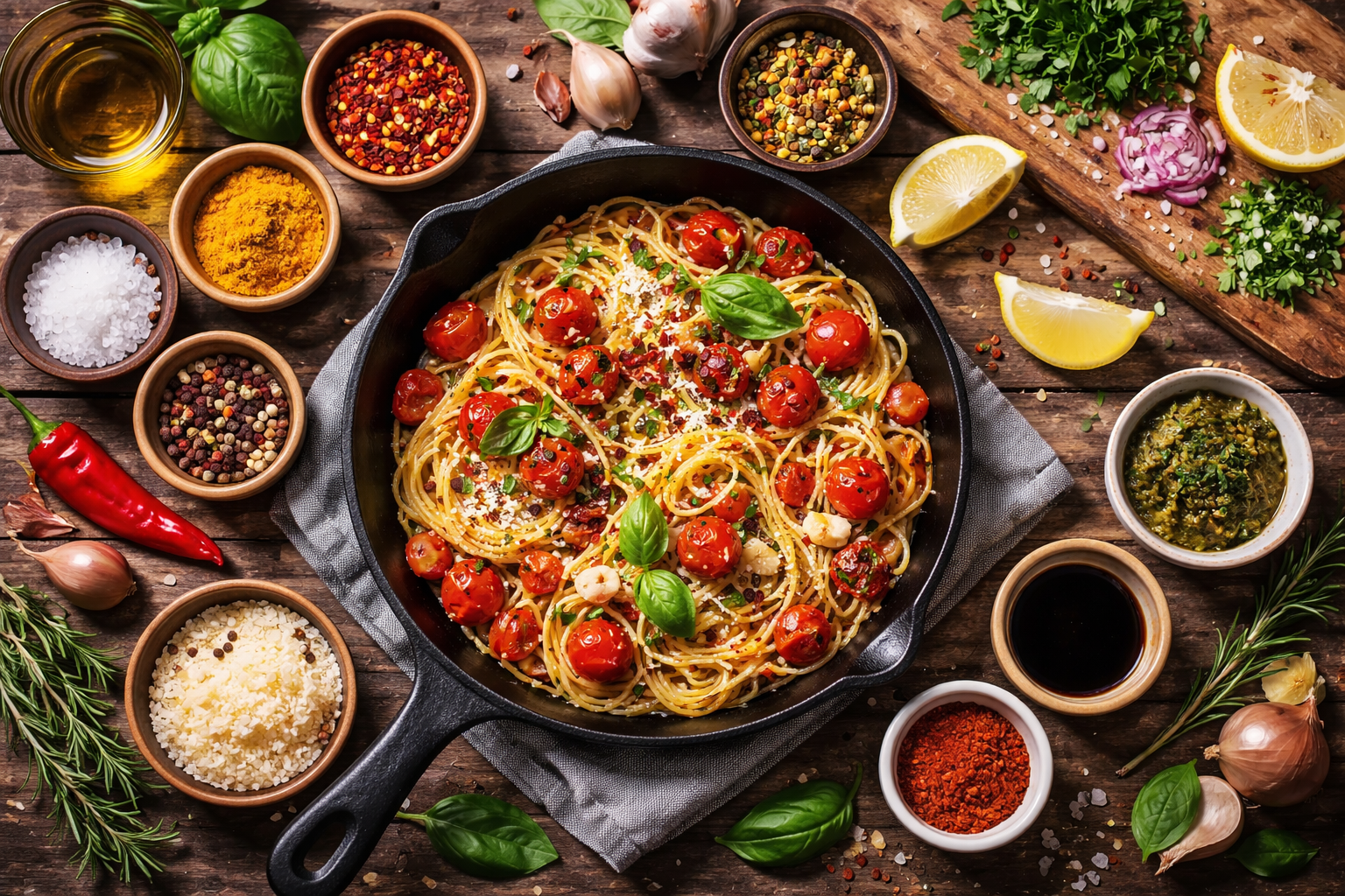 donner plus de goût à un plat simple