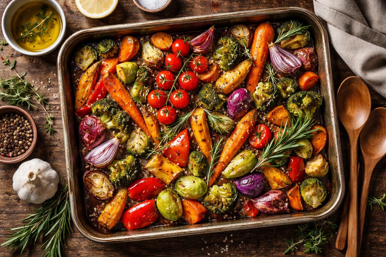 réussir des légumes rôtis savoureux
